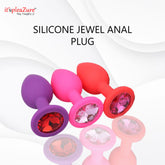 Silicone anal plug on itspleazure